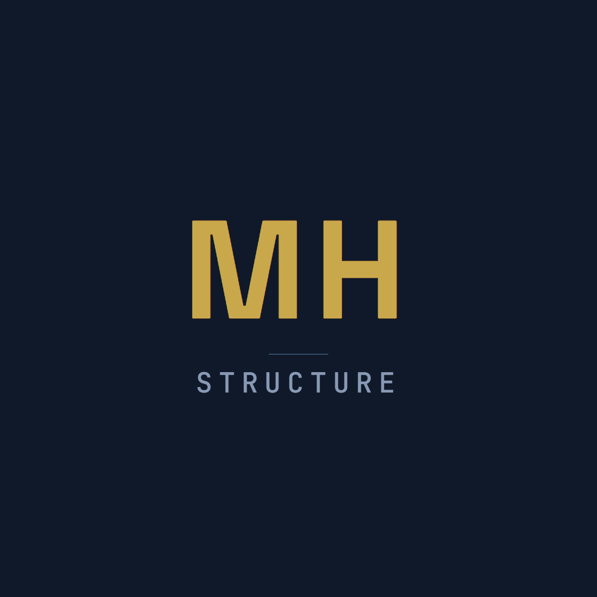 Logo MH Structure — bureau d'études structure
